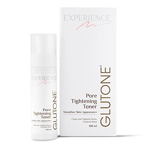 Image of Glutone Pore Tightening Toner with AHA& Witch Hazel Extract |Smoother skin Appearance, clears & tightens clogged pores |Gentle Exfoliation for Sebum & shine Control |100ml