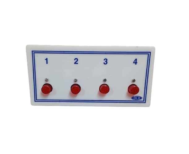 MME Mini buzzer bell indicator With 4 indicator : Amazon.in: Home ...