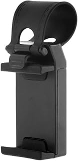 GQ Mobile Phone Universal 360° Rotating In Car Steering Wheel Mount Holder Stand Universal Bike Auto Camera GPS Stand Bracket(Black)