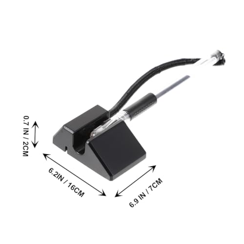 Bolígrafos de Gel de Tinta Escritorio SOLUSTRE 0.5mm Negro 4pcs miniatura 2