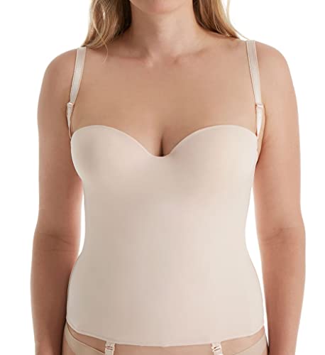 Carnival Women's Invisible Torsolette, White ,36D #TOP2