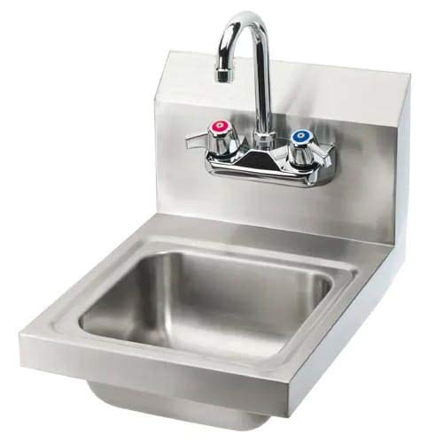 Stainless Steel Hand Sink - NSF - Commercial Equipment 12 X 12