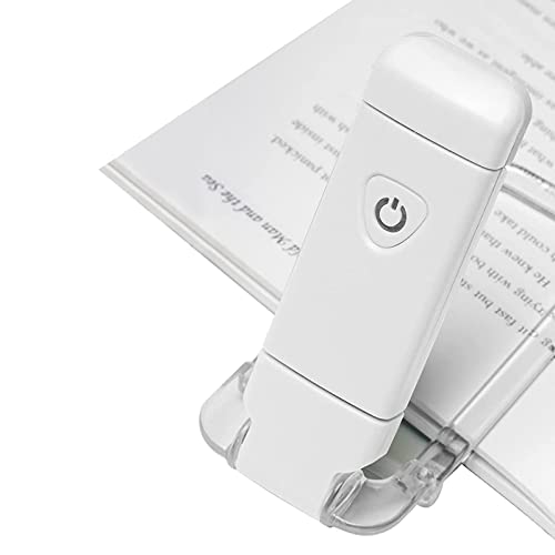 Luminária recarregável para livros | Luzes de leitura para livros na cama – Lâmpada de leitura recar