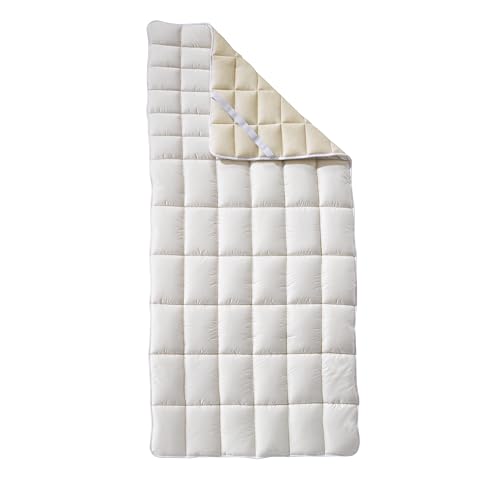 billerbeck Topper COSIDORM Nature - 180 x 200 cm – Matratzentopper - Matratzenschoner für Matratze und Boxspringbett – feuchtigkeitsregulierend