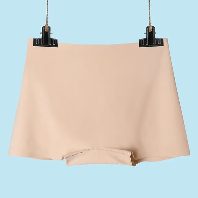 Image of LOURYN KOULYN Boy Shorts Underwear for Women Cotton Panties Mid Rise Undies Full Coverage Boxers Briefs Boyshort 4 Pack S-XXL
