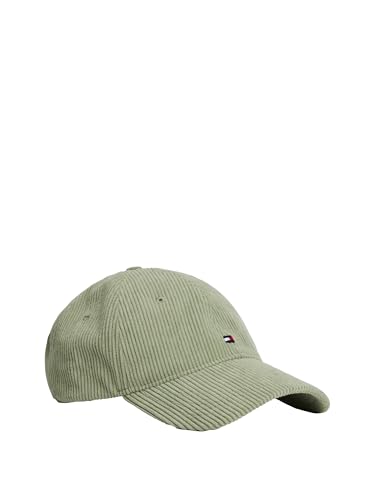 Image of Tommy Hilfiger Men's Tommy Hilfiger Hats for Men | Corduroy Logo Adjustable Baseball Cap
