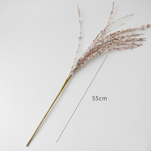 Bayas para decoración de árbol de Navidad HINAYOSAN y relleno de jarrones elegantes, 10 pzas 5