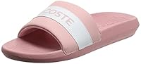 Lacoste Women's Croco Slide 0721 1 CFA LT PNK/WHT, US 10