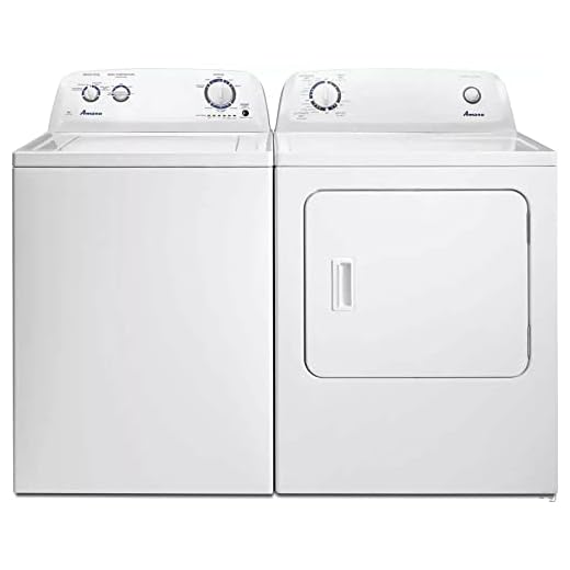 White Top Load Washer/Dryer Pair