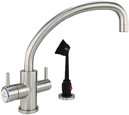 FLG Free Shipping Kitchen Faucet Copper Chrome Rotatable Single Handle Single Ho