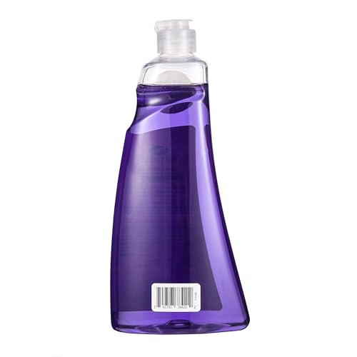 Image of Clorox Scentiva Liquid Dish Soap, Tuscan Lavender and Jasmine Scent - Ultra-Concentrated Dishwashing Liquid That Cuts Through Grease and Food Residue, Bleach-Free, 26 Fl Oz