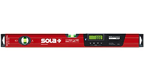 Image of SOLA LSB24DBT Digital Box Beam Level with Bluetooth, 24-Inch Big Red, Case Included