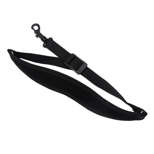 BESTonZON Saxophone Belt Sax Neck Strap for Alto Tenor Sax Comfortable Shoulder Support Sturdy Fade-resistant Black