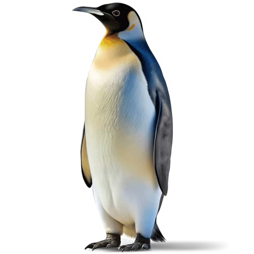 Image of Geelin 3ft Polar Penguin Cardboard Cutout Stand up Life Size Polar Animal Antarctica Themed Party Decorations Photo Booth Prop Stand up for Birthday Theme Party Supplies