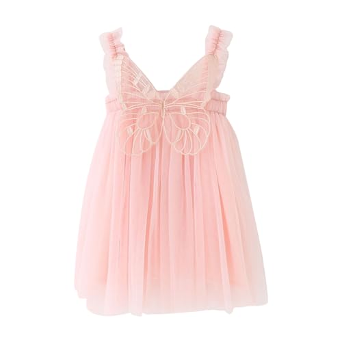 Generisch Mädchen Festlich Kleid Vintage Tüllkleid Elegant Mesh...