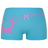 ReKoe 10er Pack Damen Hotpants Microfaser Unterwäsche Katze Panty Hipster Short, Größe:L-XL = 40/42