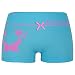 ReKoe 10er Pack Damen Hotpants Microfaser Unterwäsche Katze Panty Hipster Short, Größe:L-XL = 40/42