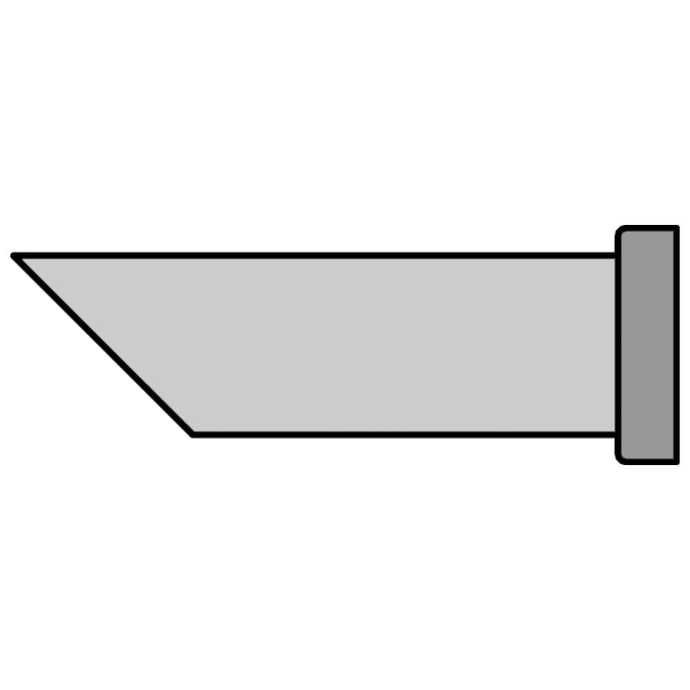 Weller T0054447899 LTDD 45 SOLDERING TIP 4.0 MM, Black