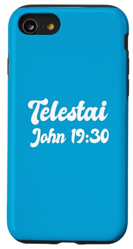 Telestai John 19:30 Happy Easter Sunday Resurrection Jesus Case for iPhone SE (2020) / 7 / 8