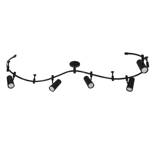 Catalina Lighting Ellipse Track Ceiling Light with 5 Adjustable LED
