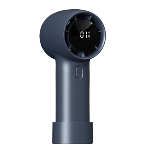 Ventilateur à main portable avec affichage numérique et batterie rechargeable - 2