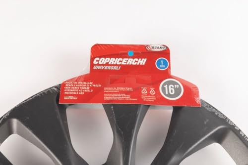 Start Copricerchio Auto Antracite Singolo Monte Carlo 16'' In Abs - 2