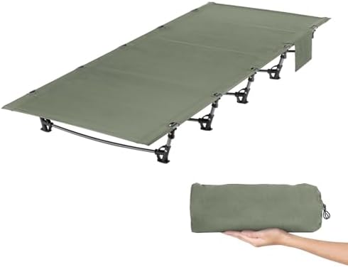 Leogreen Lit de Camp Pliable, Ultra léger Compact Solide et Durab...