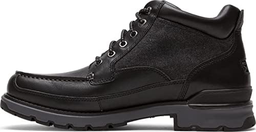 Rockport Men's Total Motion Trek Keota Boot Hiking, Black, 7 Wide | Image 1