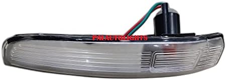 PALAUTOLIGHTS Side Mirror LED Turn Signal Indicator Light compatible with Ford Ecosport(2013-2021) indicator-Left Side, Transparent