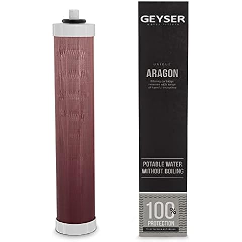 AQUA BIO ARAGON CARTRIDGE FOR GEYSER AQUA WATER FILTER REPLACEMENT FOR GEYSER AQUA WATER FILTER Cover