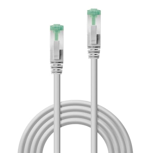 Cable Ethernet Lindy Cat 6A S/FTP 10 metros gris miniatura 2