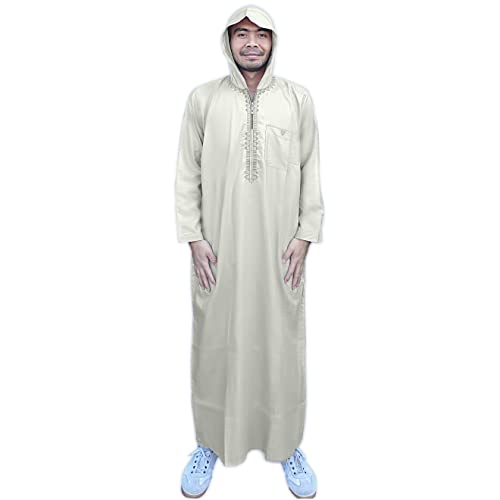 Thobe vestido de dishdash jubbah holgado que soluciona la falta de comodidad en ropa de hogar