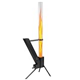 Youyijia Feuerrohr Edelstahl, Feuersäule Outdoor, Feuerrohr Pelletfackel, Dekorativer Terrassenofen...