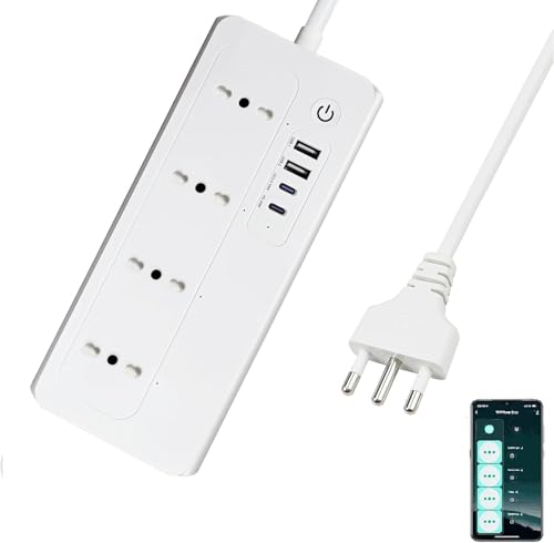 Ciabatta Multipresa Matter con USB C 20W, Multipresa Smart WiFi...