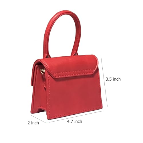 Image of Cute Purse Mini Crossbody Bags for Women Top Handle Clutch Handbag | Cute