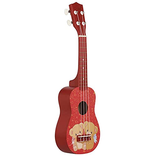 Ukulele Cute Bear Pattern Basswood Mini Guitar 4 Strings Musical Instruments with Bag Strap String Capo - Les Beatles, Paul McCartney, John Lennon, RIngo Starr, George Harrison Ukulele Cute Bear Pattern Basswood Mini Guitar 4 Strings Musical Instruments with Bag Strap String Capo – Image 7