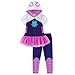 Marvel Spider-Gwen Ghost Spider Girls Cosplay Hooded Shirt with Tulle and Legging Pants Set for Toddler and Big Kids