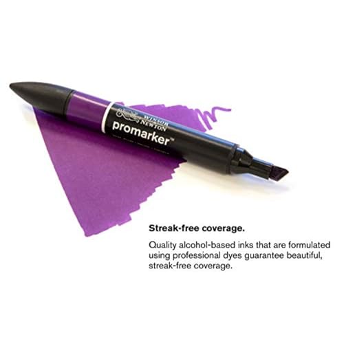 Image of Winsor & Newton Promarker, Alcohol Based Markers, Amber (O567), Double Tipped Drawing Marker Set for Artists, Graphic Designers, Illustrators - Chisel & Fine Twin Tip, Streak Free Coverage