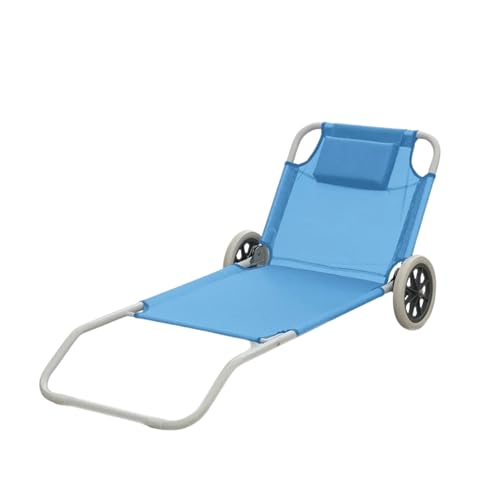 Dimensioni: 146x63x15cm SUNNY STAR BLUE SPIAGGINA LIONE 145x63x15cm ALLUMINIO