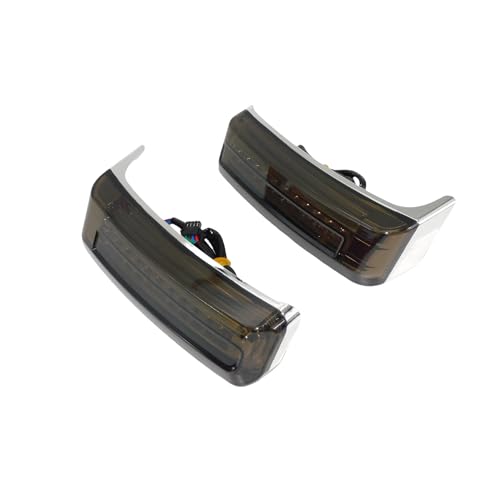 Clignotants LED Moto Haute Luminosité avec Feu de Freinage Intégré - 5