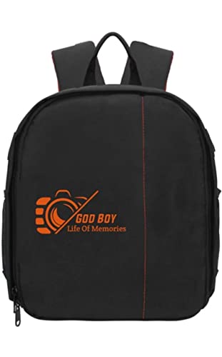 CLASPNCLUTCH Waterproof Camera Bag, Lightweight DSLR Backpack, Lens Accessories Carry Case for All DSLR Cameras-Made in India