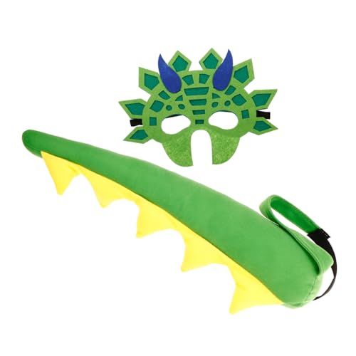 GALPADA 1 Juego Conjunto De Máscara De De Dinosaurio Continuar Animales Coche De Juguete De Dinosaurio Inflable Robot Serpiente De Control Remoto Juguetes Sintió