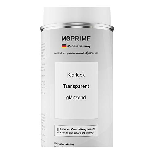 MG PRIME Autolack Sprühdosen Set für BMW 312 Britisch Racing Green/British Racing Green Basislack Klarlack Spraydose 400ml