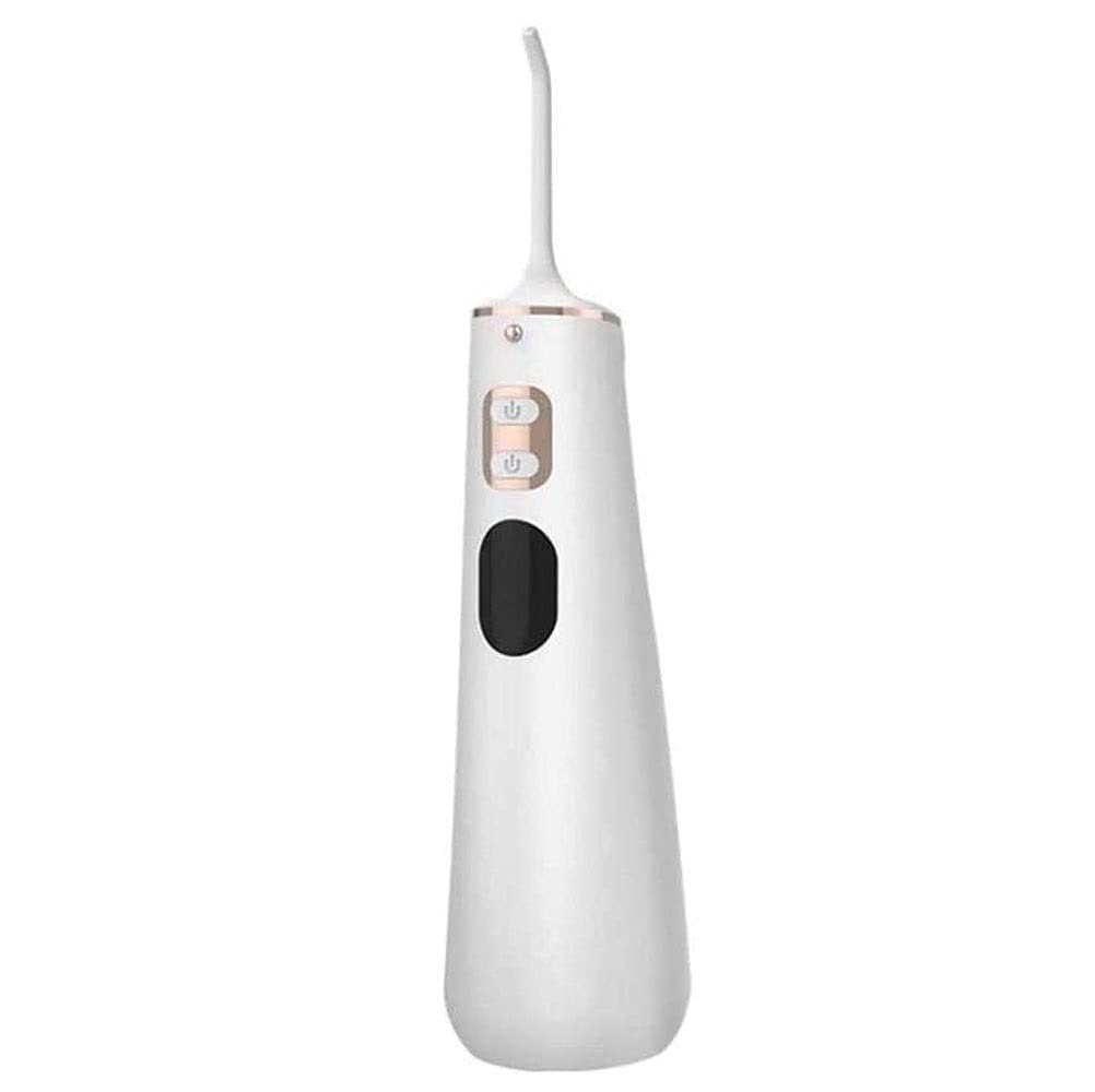 Irblissatore Dentale dell'Acqua Cordless, irrigatore Orale Portatile per Denti, Bretelle, USB Ricaricabile e IPX7 Detergente per i Denti Impermeabile per Viaggi a casa