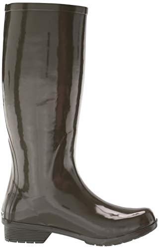 Chooka Womens Waterproof Polished Tall Rain Boot, Olive, 7 US | Image 5