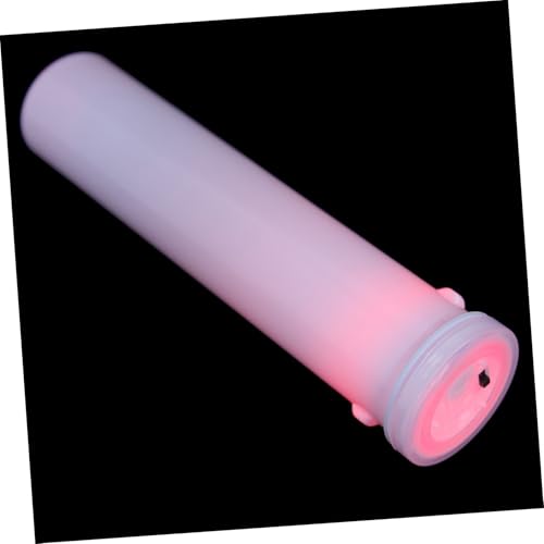 GRADENEVE Barras de Hielo Reutilizables Transparentes con Luz para Enfriar Cerveza y Bebidas Palitos Fríos para Botellas y Cubitera Accesorios para Fiestas y Picnics