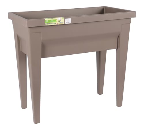 EDA Plastiques Contenedor para huerto urbano, Végétale City, 13923 BR,T CX4 76 x 38,5 x 68 cm