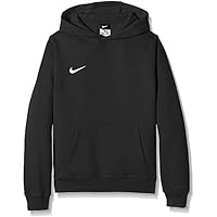 Nike 658500 Youth Unisex Hooded Felpa con cappuccio Per Bambini, Nero (Black/Football White), taglia...