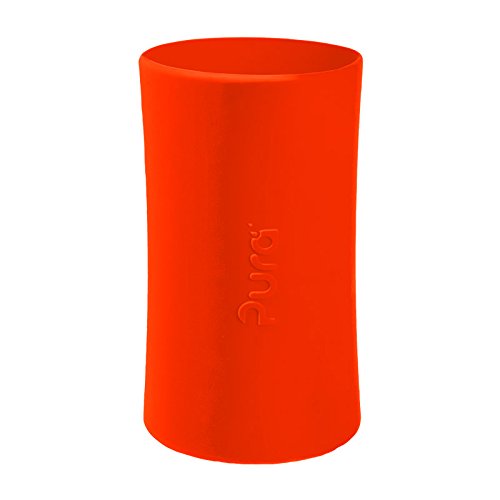Pura Kiki Silicone Sleeves Orange Tall 100% Plastic Free & Non-Toxic by Montyybucks Inc.