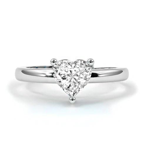Image of Zarkan 925 Hallmark sterling silver Heart Ring